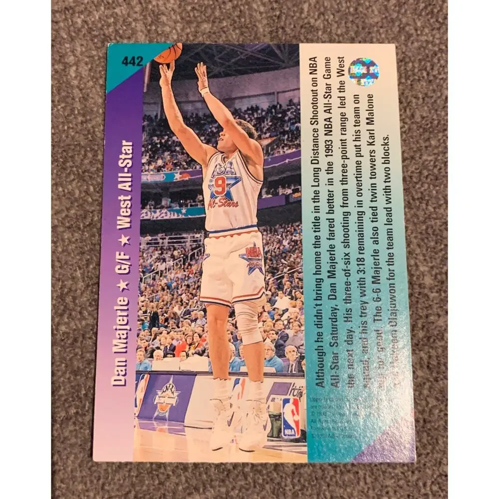 NBA Collectable‎ Dan Majerie card
